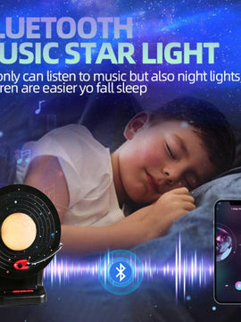 Pilipalastar Gift White CD Vinyl Retro Stepless Dimmable  Moon RGB Lighting Bluetooth X7  Speaker